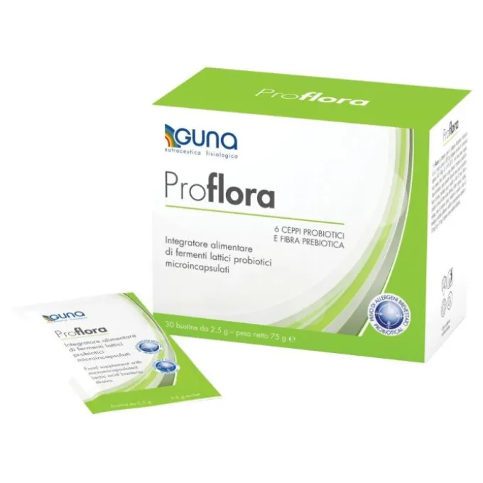 Guna Proflora Integratore Di Fermenti Lattici 30 Bustine