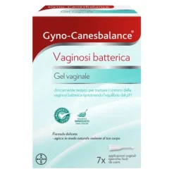 Gyno-Canesbalance Gel Vaginale Contro Vaginosi Batterica E Infezioni Vaginali 7 Flaconcini Applicatori Monouso
