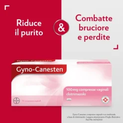 Gynocanesten 12 Cpr Vag 100 Mg
