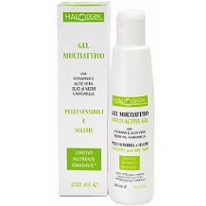 Halo Pharma Haloderm Gel Multiattivo 200 Ml Idratazione Pelle Normale