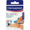 Hansaplast Elastic Cerotto In Striscia Pretagliato Elastico 10 Pezzi Cerotti In Strisce Classici