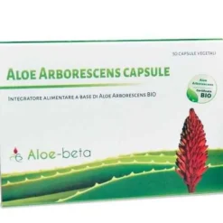 Hdr Sas Aloe Beta 30 Capsule Aloe Arborescens Depurativi E Disintossicanti