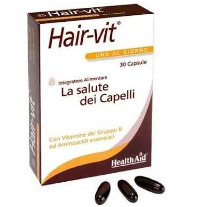 Healthaid Hairvit 90 Capsule Molli Integratori Anticaduta