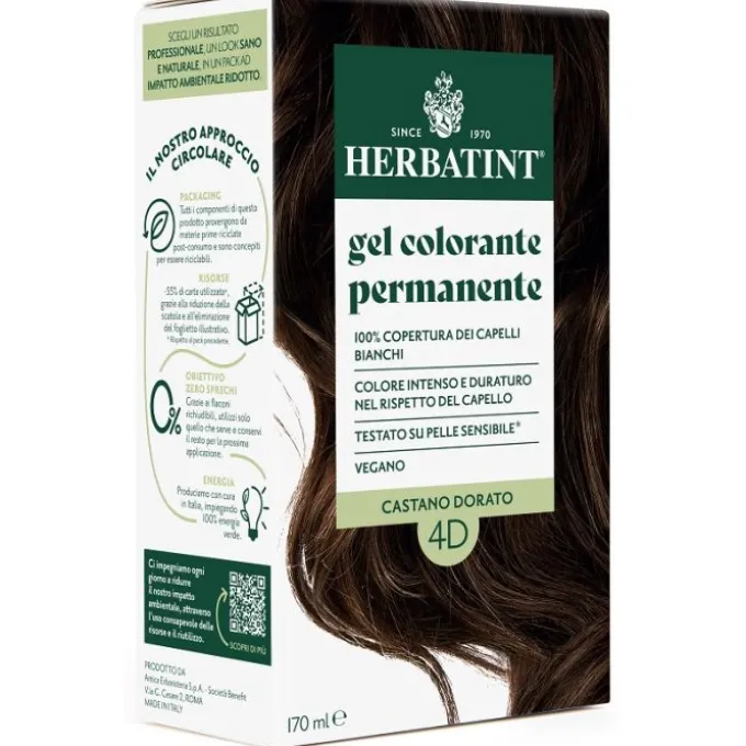 Herbatint 4D Castano Dorato 170 Ml