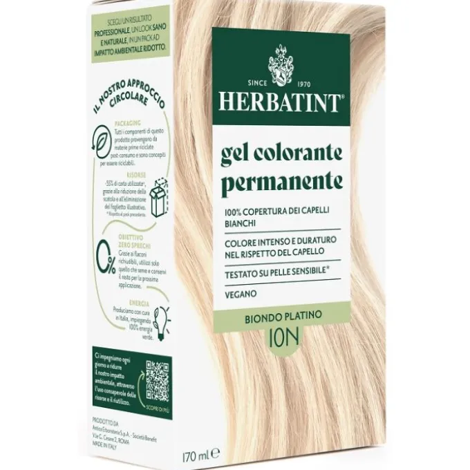 Herbatint 10N Biondo Platino 170 Ml