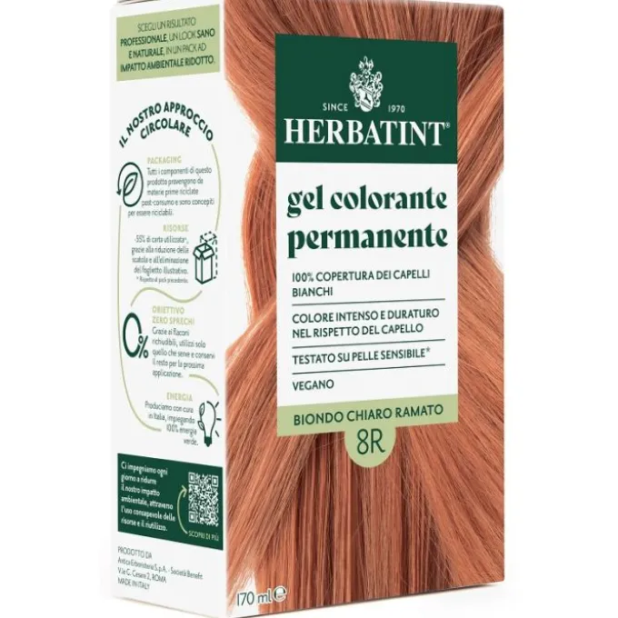 Herbatint 8R Biondo Chiaro Ramato 170 Ml Tinte