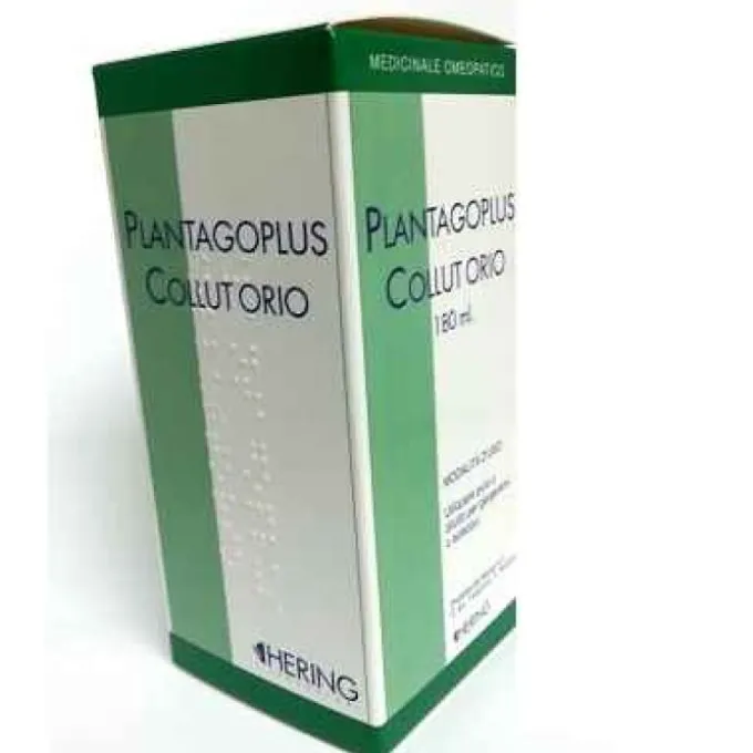 Hering Plantagoplus Collutorio Flacone 180 Ml