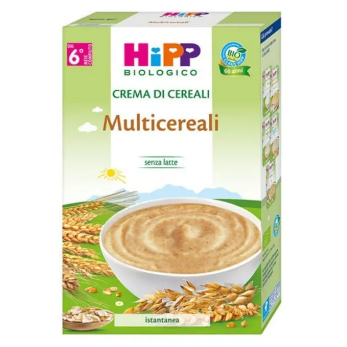 Hipp Bio Crema Cereali Multicereali 200 G Creme E Minestrine