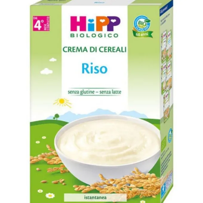 Hipp Bio Crema Cereali Riso 200 G Creme E Minestrine
