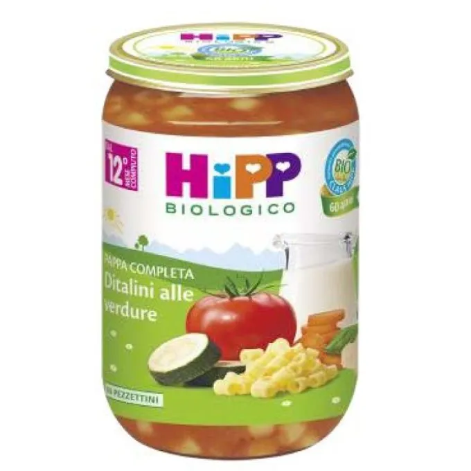 Hipp Bio Ditalini Verdure 250G Pastine