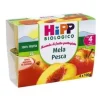 Hipp Biologico Merenda Di Frutta Mela E Pesca 4X100G