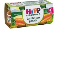 Hipp Biologico Omogeneizzato Carota E Patate 2 X 80 G Verdure