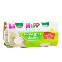 Hipp Biologico Omogeneizzato Formaggino Classico 2X80G Formaggio