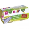 Hipp Biologico Omogeneizzato Salmone 2 X 80 G Pesce