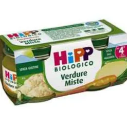 Hipp Biologico Omogeneizzato Verdure Miste 2 X 80 G