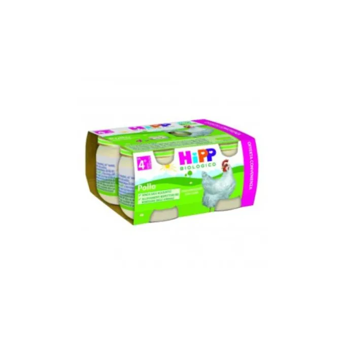 Hipp Bio Omogeneizzato Pollo 4 Pezzi Da 80 G