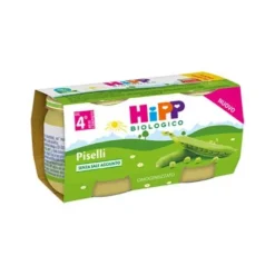 Hipp Omogeneizzato Piselli 80G 2 Pezzi Verdure