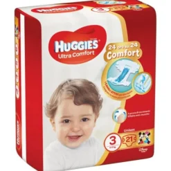 Huggies Ultra Comfort Pannolino Base Taglia 3 21 Pezzi 4-9Kg