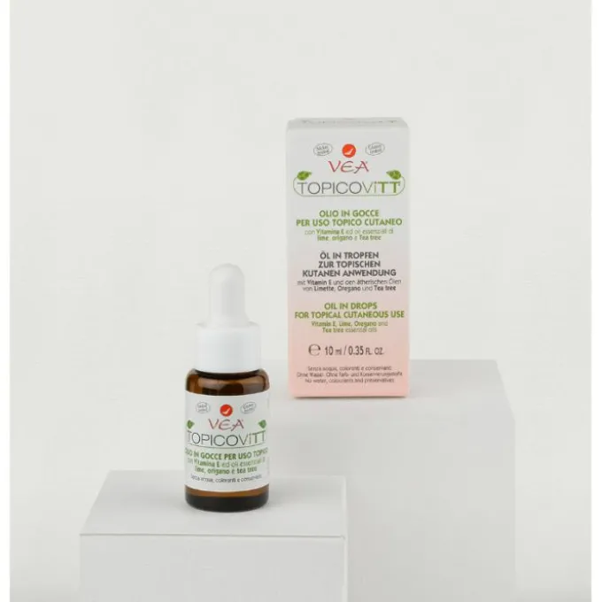 Hulka Vea Topicovitt Olio In Gocce Per Uso Topico Cutaneo 10 Ml Idratazione Pelle Normale
