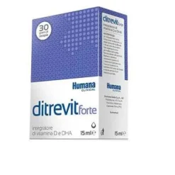 Humana Ditrevit Forte Integratore Vitamina D E Dha Gocce 15 Ml Salute Del Neonato