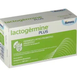 Humana Lactogermine Plus Integratore Fermenti Lattici 10 Flaconcini