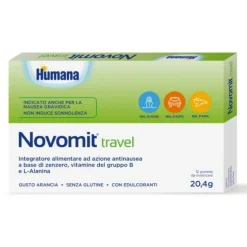 Humana Novomit Travel 12 Gomme Mal D'auto