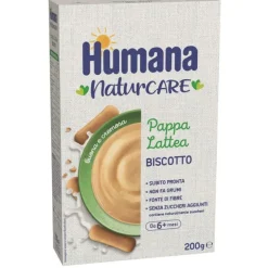 Humana Pappa Lattea Biscotto 200 G Farine Lattee