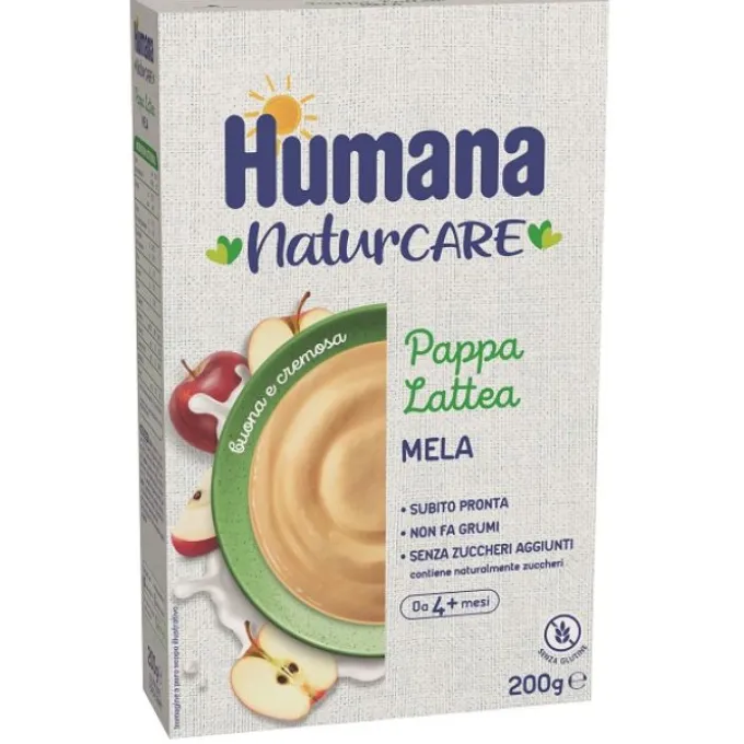 Humana Pappa Lattea Mela 200 G Farine Lattee