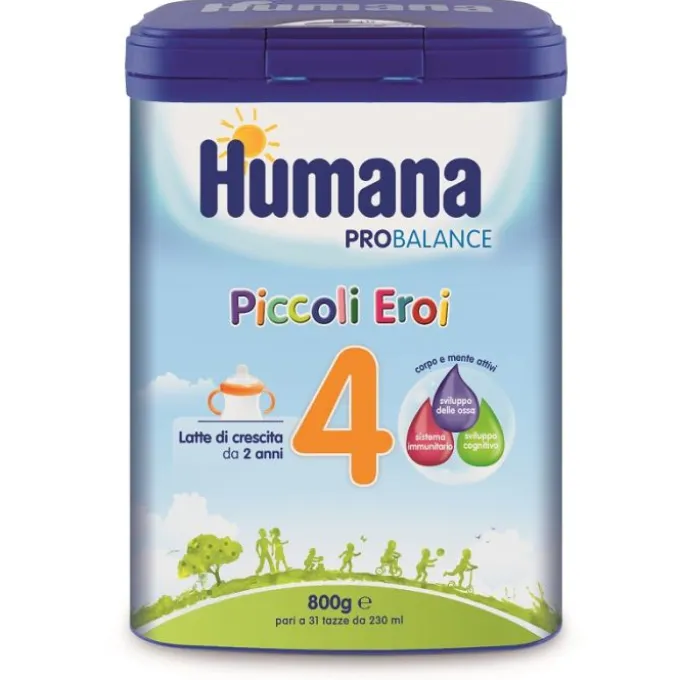 HUMANA 4 PROBALANCE LATTE DI CRESCITA IN POLVERE 800G - INTEGRATORE ALIMENTARE