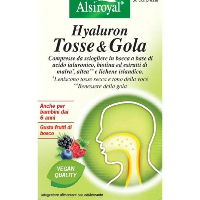 Hyaluron Tosse&Gola 30 Compresse