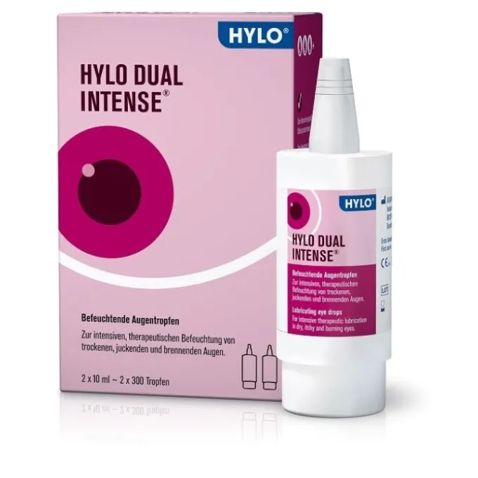 Hylo Dual Intense Collirio 2 Flaconcini Da 10 Ml