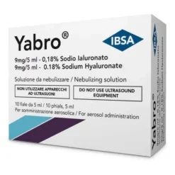 Ibsa Yabro Soluzione Per Aerosol 0,18% 10 Fiale Da 5 Ml