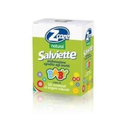 Ibsa Zcare Natural Salviettine Baby Repellenti Per Bambini 10 Pezzi Antizanzare