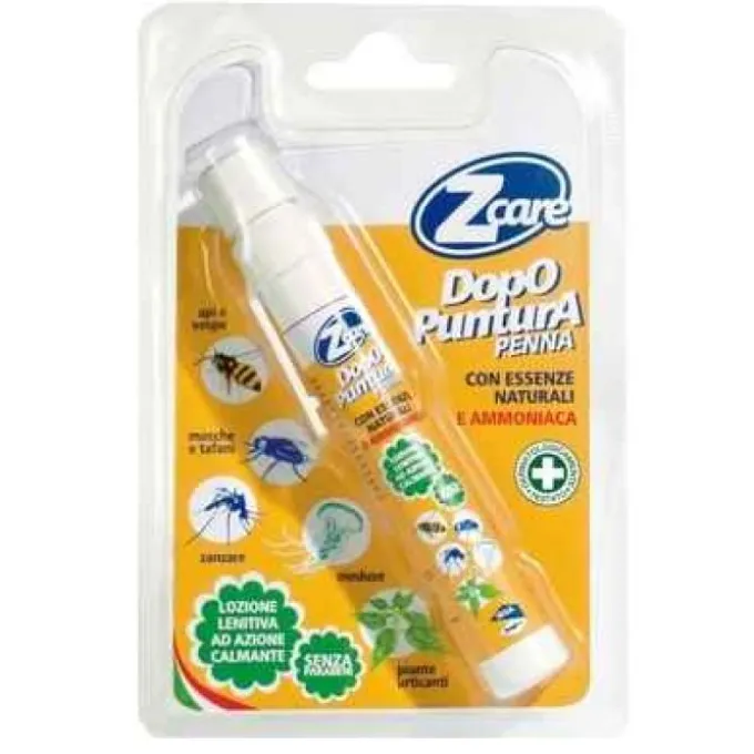 Ibsa Zcare Protection Penna Dopopuntura Con Ammoniaca 14 Ml Antizanzare