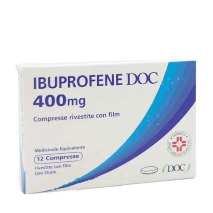 Ibuprofene Doc 12Cpr Riv 400Mg