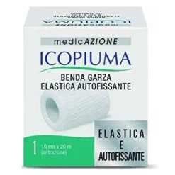 Icopiuma Benda Elastica Garza Autofissante Cm 10X20 M Bende Elastiche Autofissanti