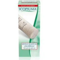 Icopiuma Benda Elastica Universale In Cotone Cm 12X4,5 M Bende Elastiche Universali