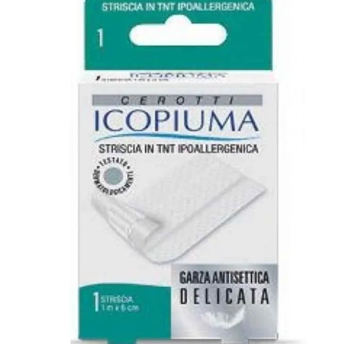 Icopiuma Cerotto In Striscia Tnt Ipoallergenico M 1X6 Cm