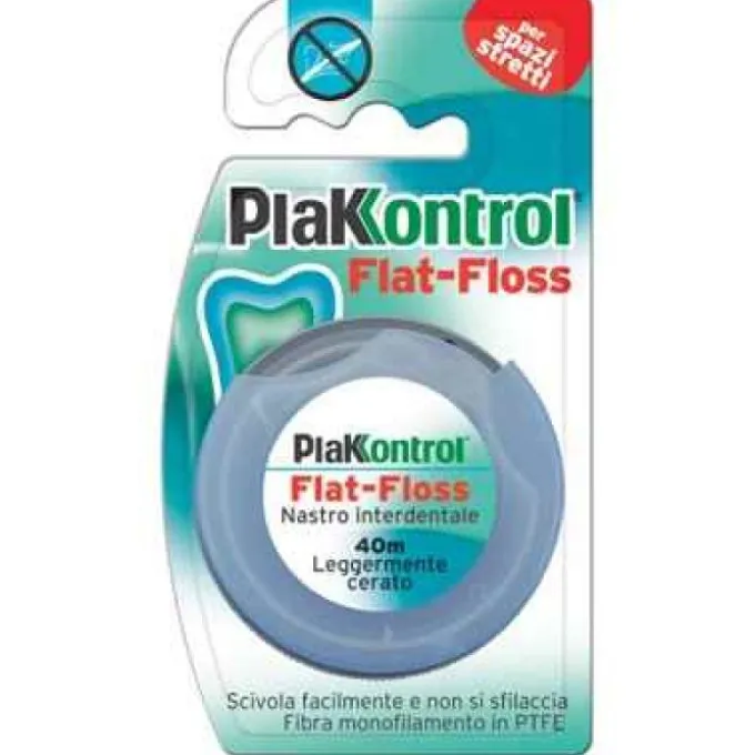 Ideco Plakkontrol Flat Floss Filo Interdentale 40 M Altri Accessori