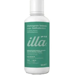 ILLA DETERGENTE INTIMO ANTIBATTERICO PH 3.5 500ML - COSMETICO PER IGIENE INTIMA