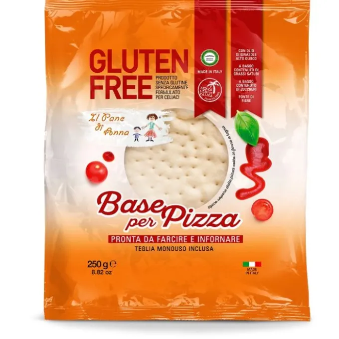 Il Pane Di Anna Base Pizza Senza Glutine Senza Latte 250 G