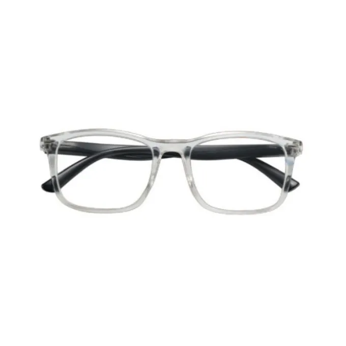 Industrie Ottiche Italiane Corpootto Crystal Occhiali Per Lettura Unisex Trasparente +2,5 + Astuccio"