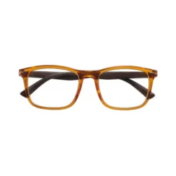 Industrie Ottiche Italiane Corpootto Crystal Occhiali Per Lettura Unisex Giallo +2,00 + Astuccio In Pelle"
