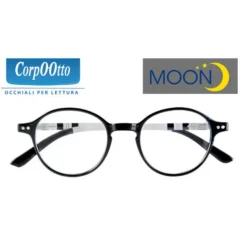 Industrie Ottiche Italiane Srl Occhiale Da Lettura Premontato Corpootto Moon Nero +2,00