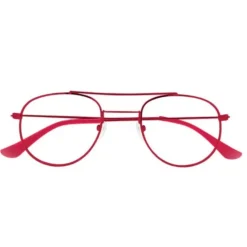 Industrie Ottiche Italiane Srl Occhiale Da Lettura Premontato Corpootto Metal Rosso +1,50 Diottrie