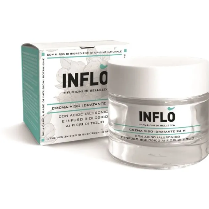Inflo' Crema Viso Idratante 24H 50 Ml Idratanti Viso Pelle Normale