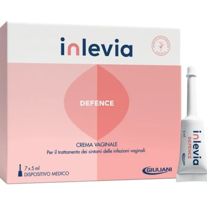 Inlevia Defence Crema Vaginale 7 X 5 Ml Ripristino Microflora