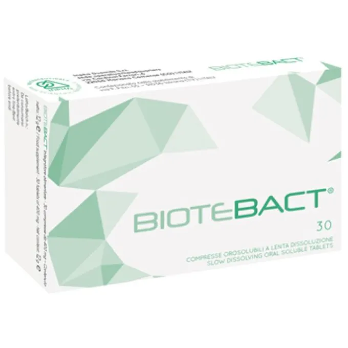 Inpha Duemila Biotebac 30 Compresse Disinfettanti Bocca E Gola Pastiglie
