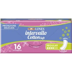 Intervallo Int. Cotton Soft Fresh Dist. X16 Proteggislip