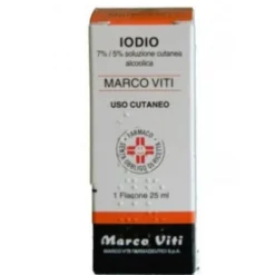 Iodio Soluzione Alcolica Cutanea Marco Viti 50Ml 7%+5%